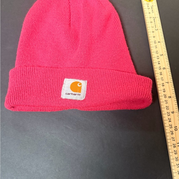 Carhartt Bright Pink Beanie - Picture 6 of 9